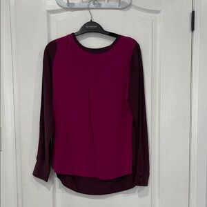 DVF Women's Magenta Blouse
